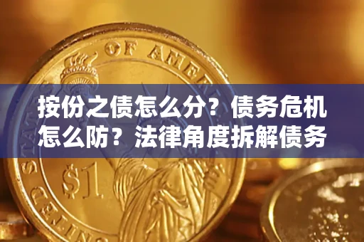济南按份之债怎么分？债务危机怎么防？法律角度拆解债务分配与风险自保指南