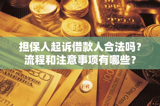 济南担保人起诉借款人合法吗？流程和注意事项有哪些？