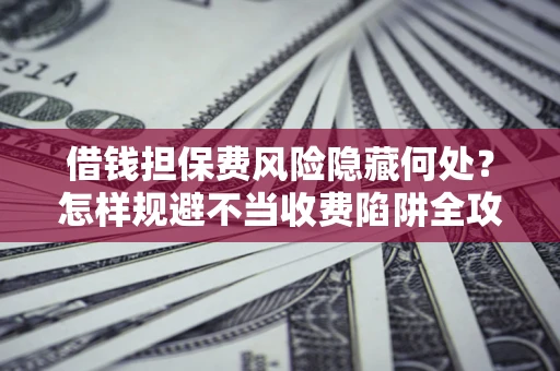 济南借钱担保费风险隐藏何处？怎样规避不当收费陷阱全攻略！
